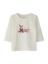 Baby Langarmshirt Reh
