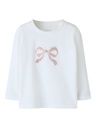 Mädchen Langarmshirt mit Druck