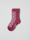 Gemusterte Kinder-Merinowoll-Socken