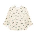 PU Essschürze Dino-Print Langarm
