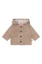 Babyjacke Velour Rehkapuze