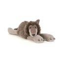 Grosses Plüschtier Wolf
