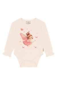 Baby Langarmbody mit Fee