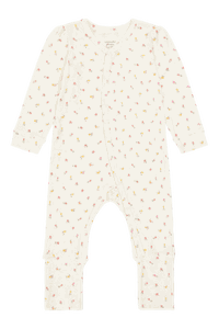 Geblümtes Baby Bambus-Pyjama