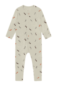 Baby Bambus-Pyjama mit Eidechse